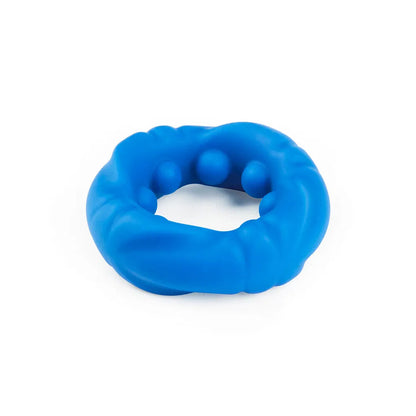 Blue Lovetoy Pinnacle Pro ridge bump stretcher for added pleasure.
