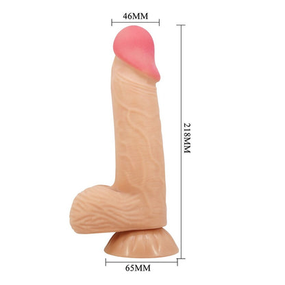 Pretty Love Lisle Sliding Skin 8 Inch Realistic Dildo
