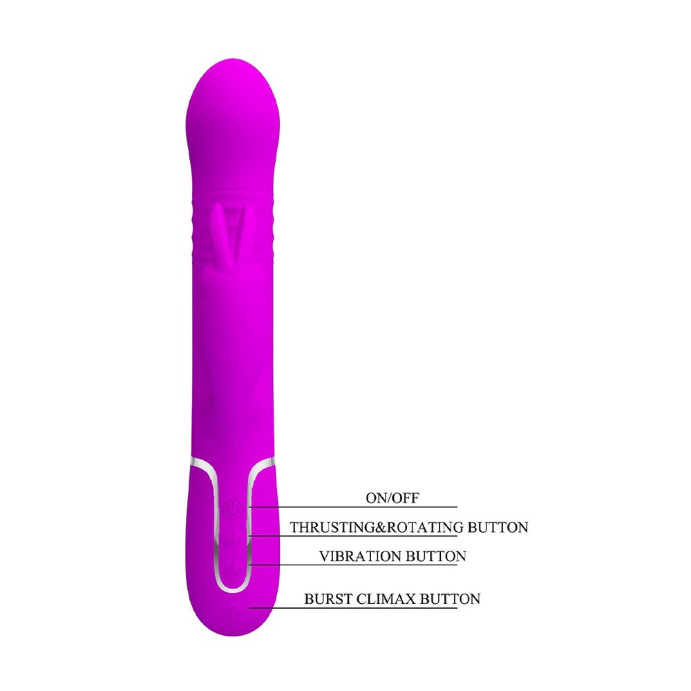 Purple Pretty Love Coale Rabbit vibrator.