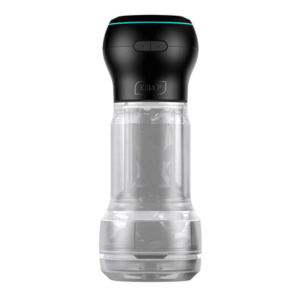 Kiiroo Feel Pocket Powerblow Masturbator. Black top with a clear body, get ready for some fun!
