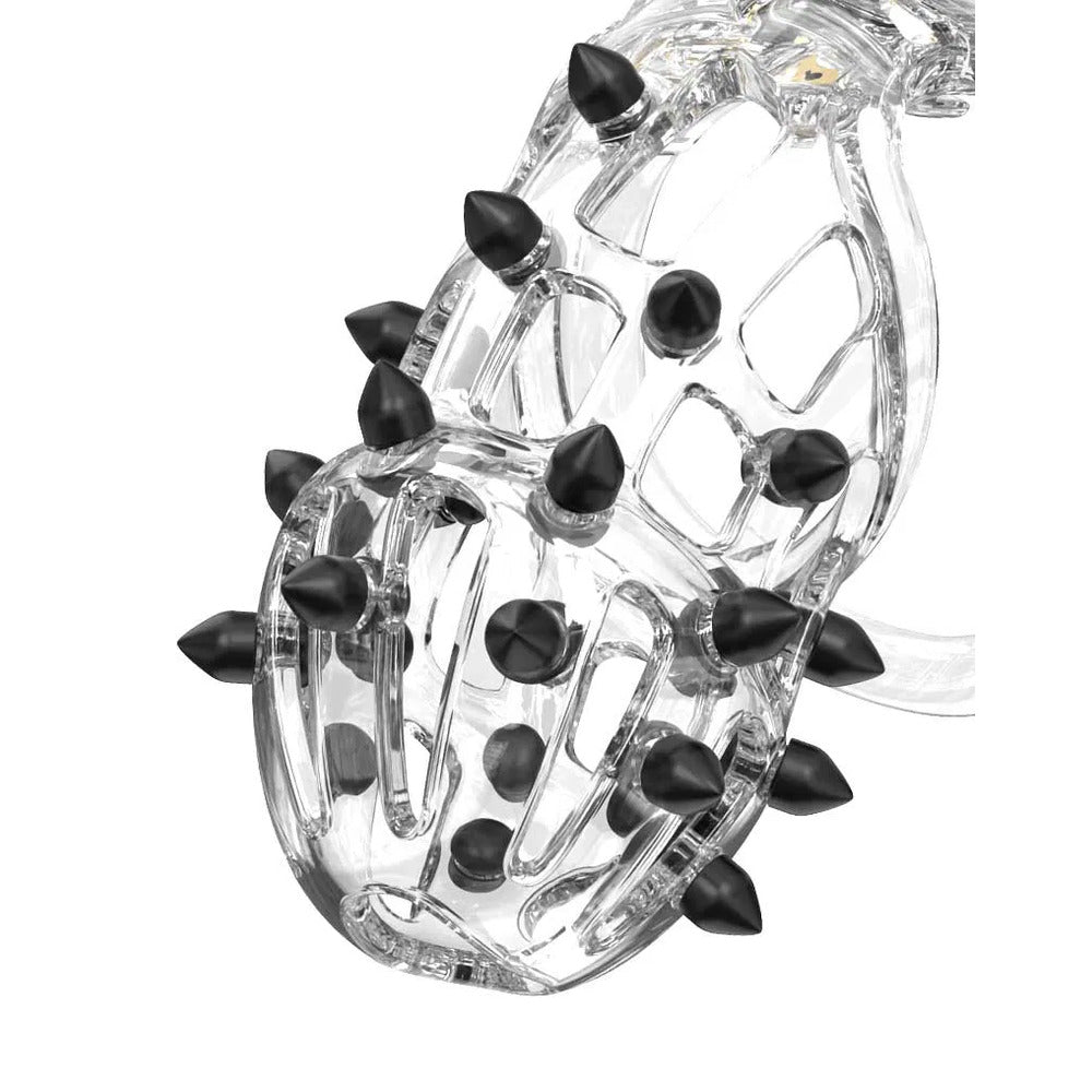 Rimba PCage PC09 Medium Transparent chastity device.