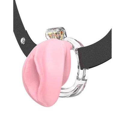 Pussy pink Rimba PCage chastity device