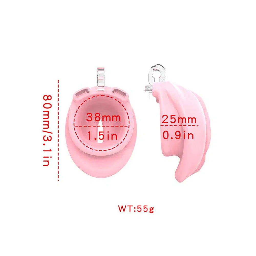 Pink Rimba PCage with measurements