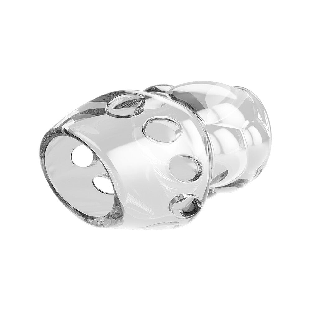Clear Oscar penis sleeve by Pretty Love: explore pleasure!