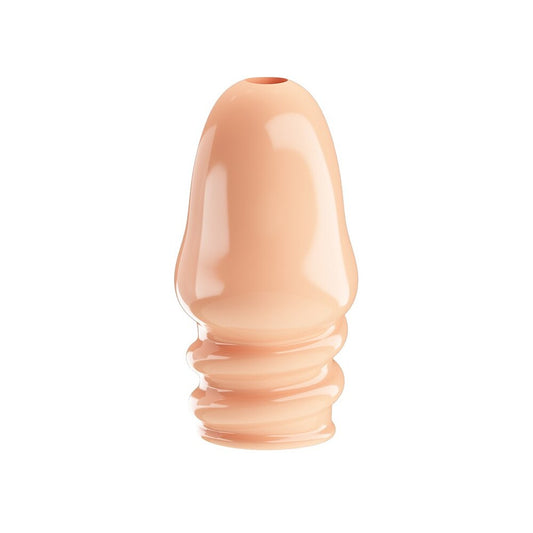 Pretty Love Jeremy sleeve, a textured enhancer in flesh pink.