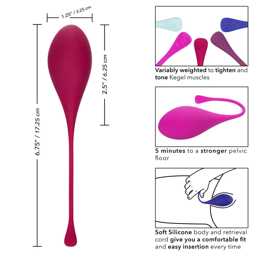 California Exotic Kegel exercise training set.