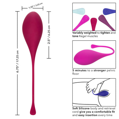 California Exotic Kegel exercise training set.