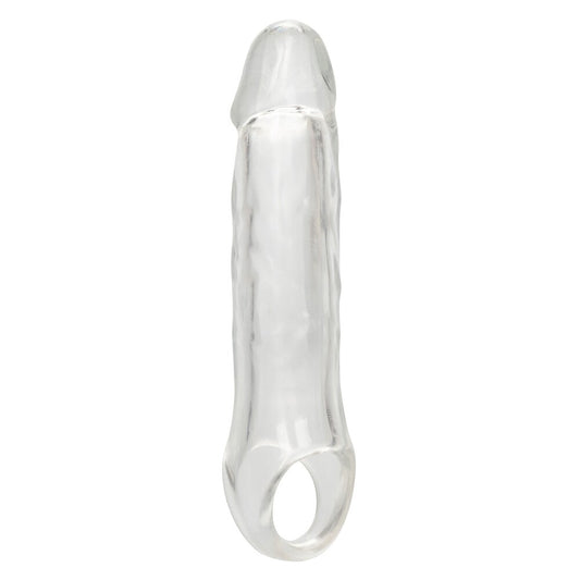 Clear Performance Maxx extension from California Exotic for enhanced pleasure.