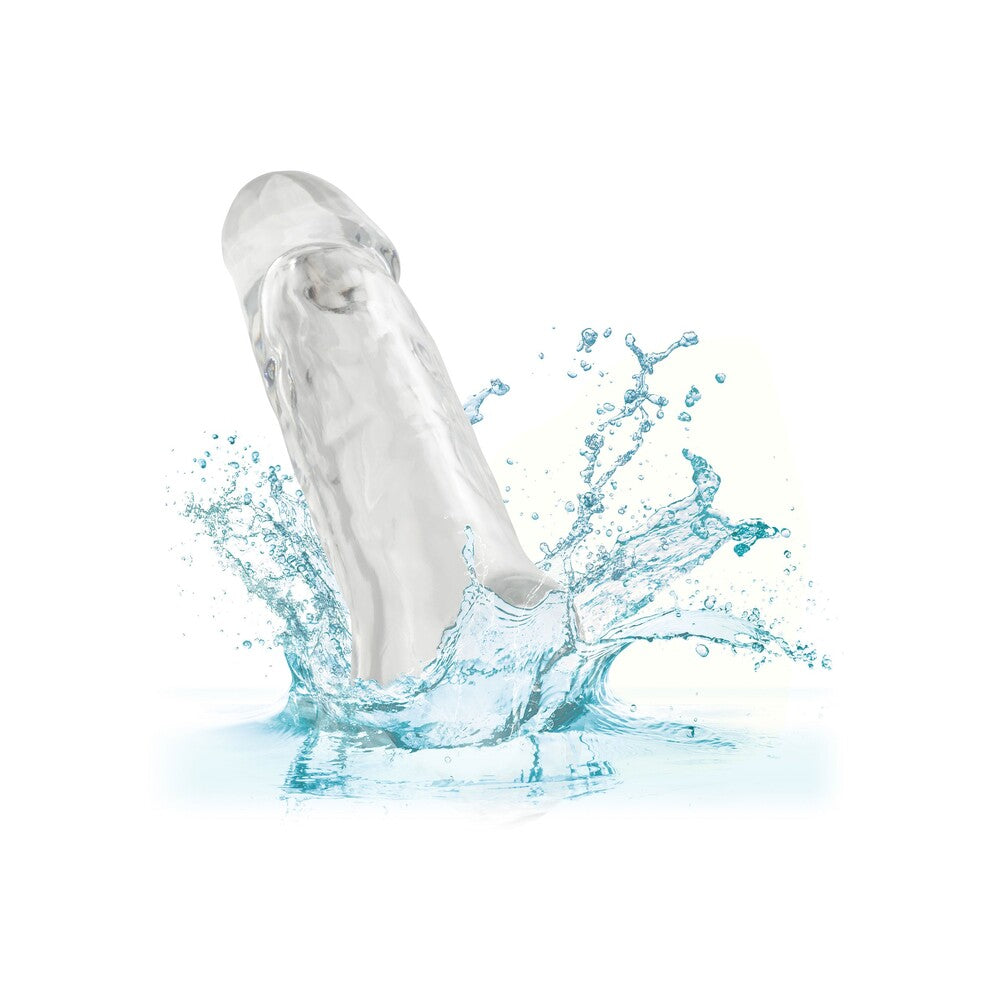 CalExotics Clear Performance Maxx Extension plunging into water.