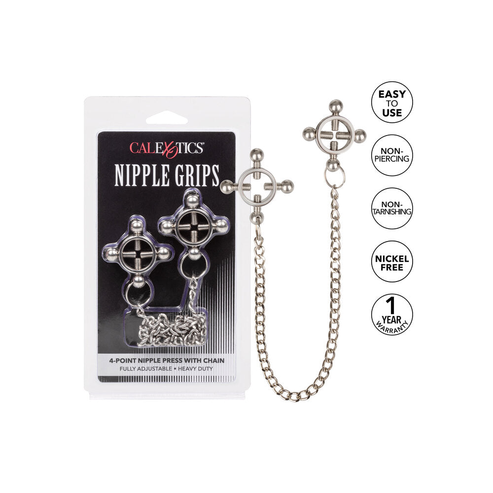 California Exotic Nipple Grips with Chain