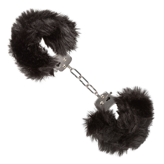 Black Furry Cuffs