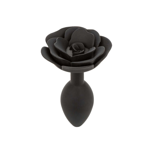 Black rose anal plug by CalExotics.