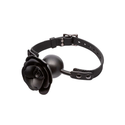 Black rose ball gag