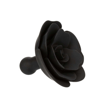 Black rose gag from CalExotics. Explore playful power dynamics with this stylish mouth gag. Removable for added fun.
