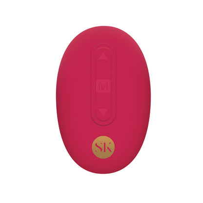 Remote control for intimate pleasure device