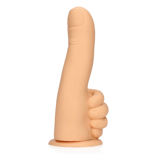 Thumbs up novelty dildo.