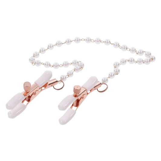 Pearl nipple clamps