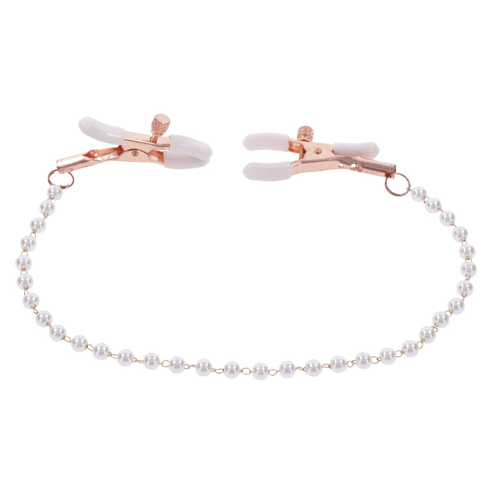 Pearl nipple clamps