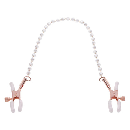 Pearl nipple clamps