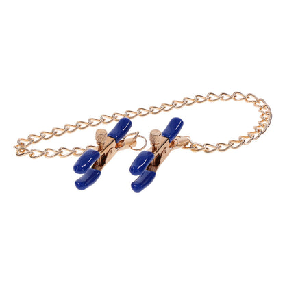 Sportsheets Cougar Chained Nipple Clamps