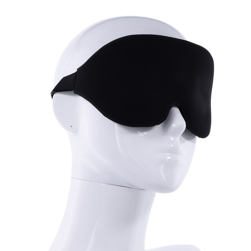 Sportsheets Blackout Blindfold on mannequin. Get ready to surrender and explore your senses!