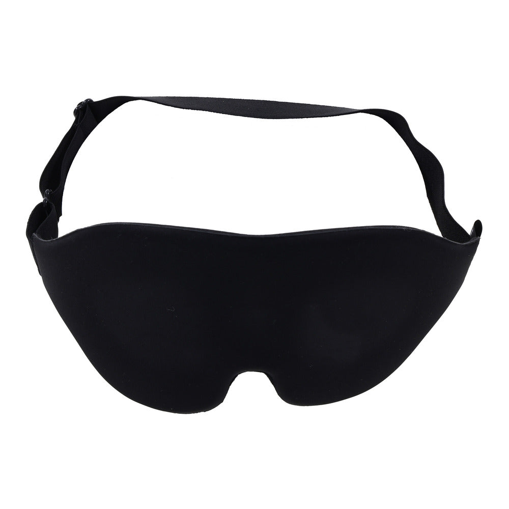 Black blackout eye mask