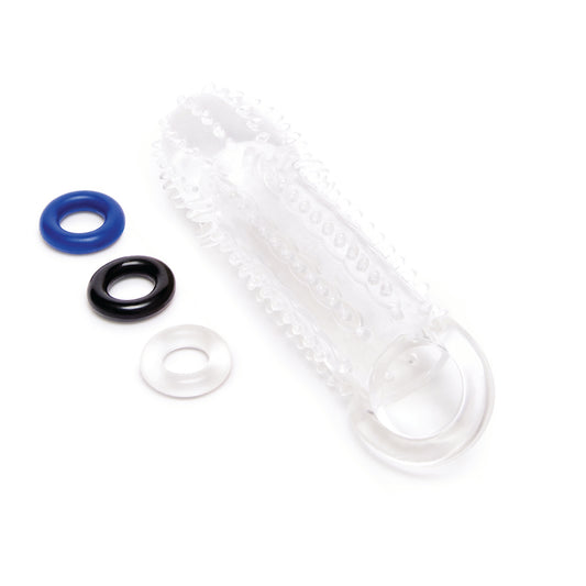 Size Up extender with assorted rings.